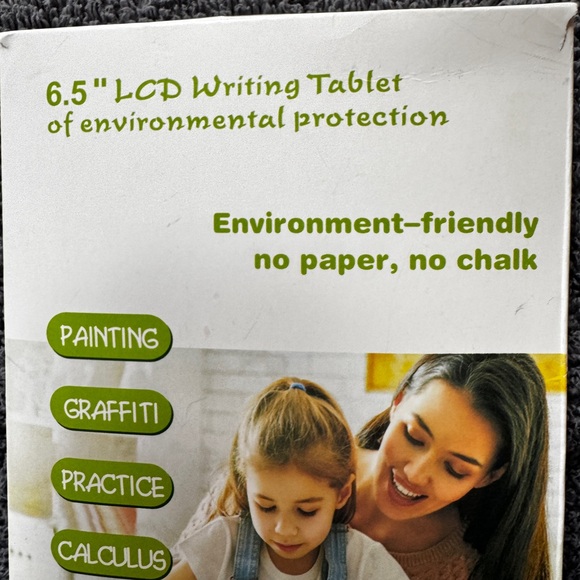 NEW. 6.5" LCD Writing Tablet New Battery Eco Friendly New in Box - Picture 2 of 7